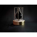 Lucite Oil Drop Award W/Liquid